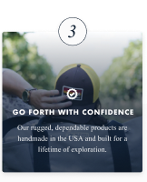 3. Go Forth With Confidence - Hudson Sutler